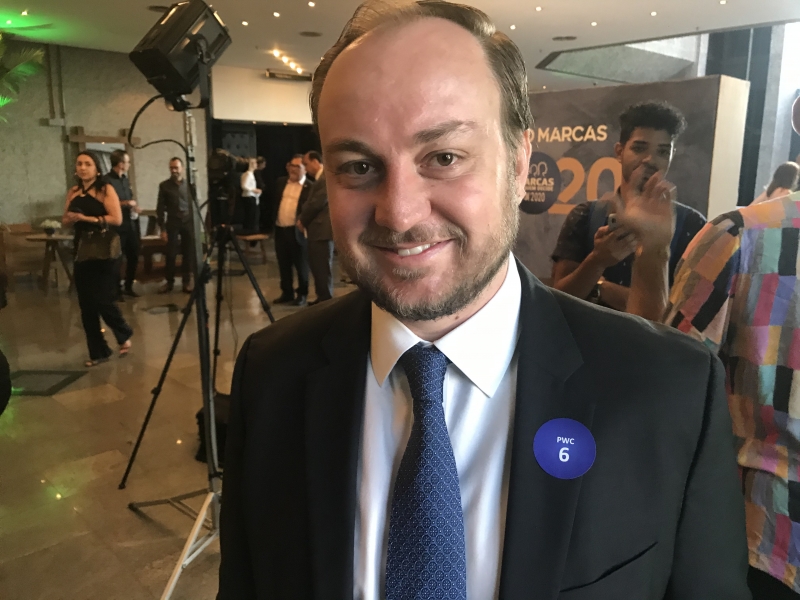 Biedermann, da PwC, falou da atuação e da importância da reputação reconhecidas pelo prêmio