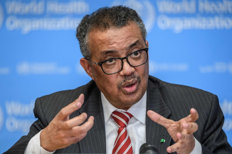 Diretor-geral da OMS não mencionou prazos ou expectativas para uma vacina eficiente
