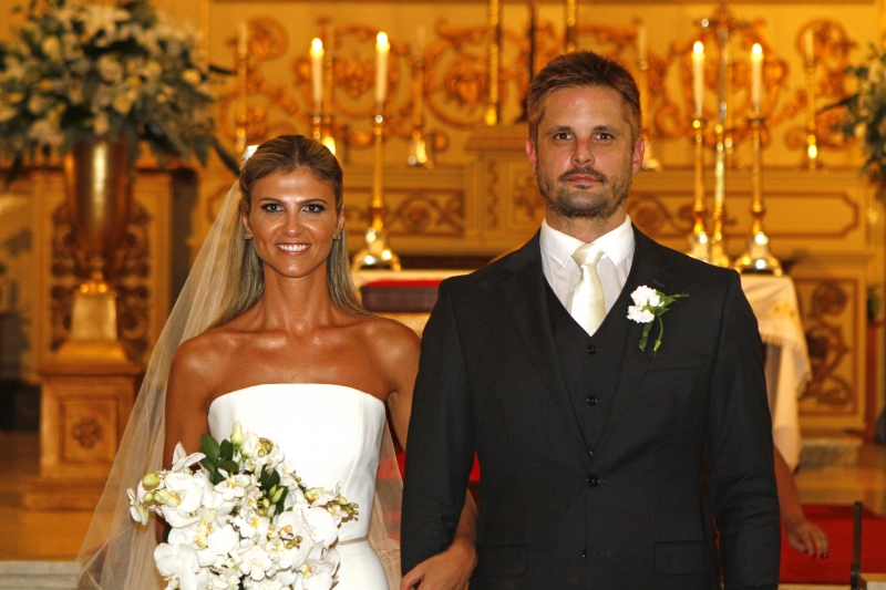 Os noivos Mariana Porto Koch e João Francisco Hack  