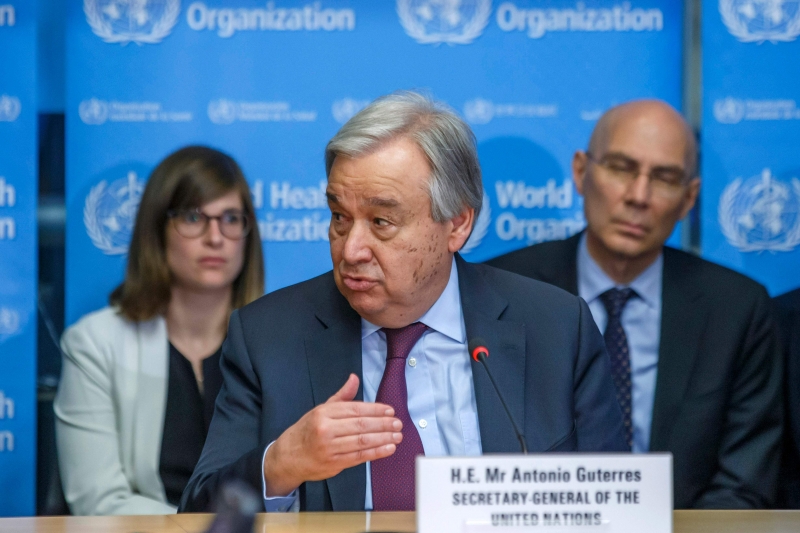 "Educação é o grande equalizador, mais do que nunca", afirma secretário-geral da ONU, Antonio Guterres 