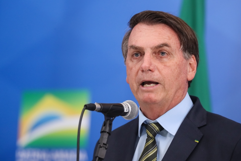Bolsonaro declarou ainda que o cidadão não tem de esperar ajuda do poder público