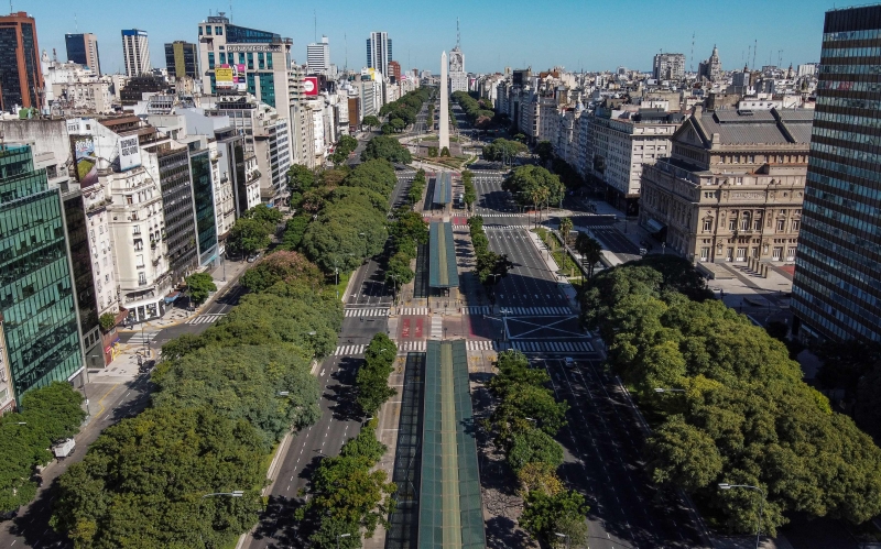 Província e cidade de Buenos Aires somam 95% dos casos de Covid-19 no País