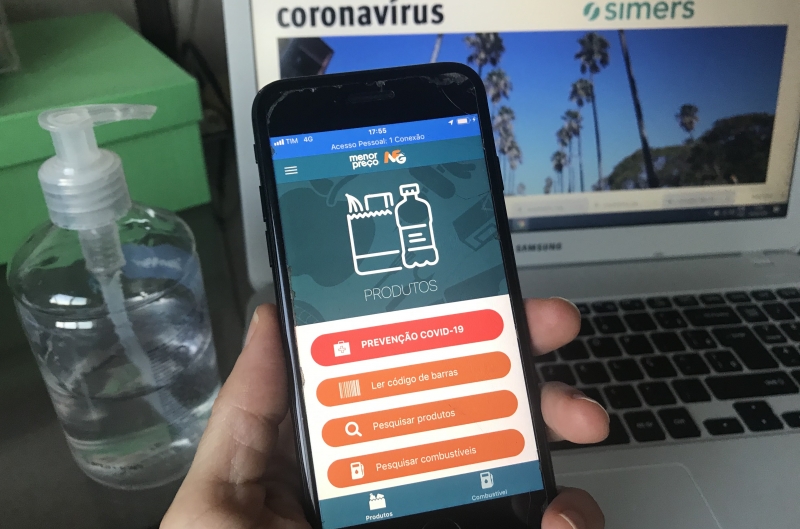 App ganhou botão 'Prevenção Covid-19' com preços e locais de venda mais perto do consumidor