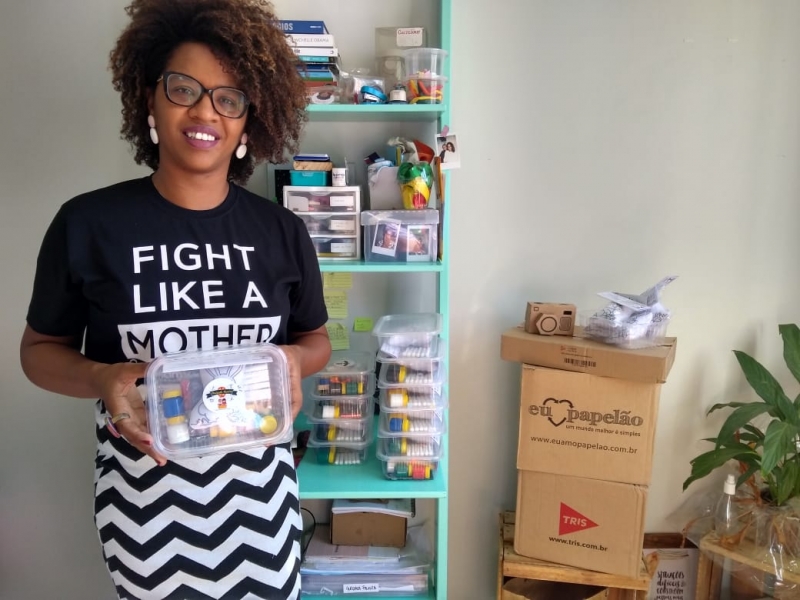 L&uacute; Brito decidiu reinventar o Gurizada Faceira em meio &agrave; pandemia  Foto: LU BRITO/ARQUIVO PESSOAL/JC