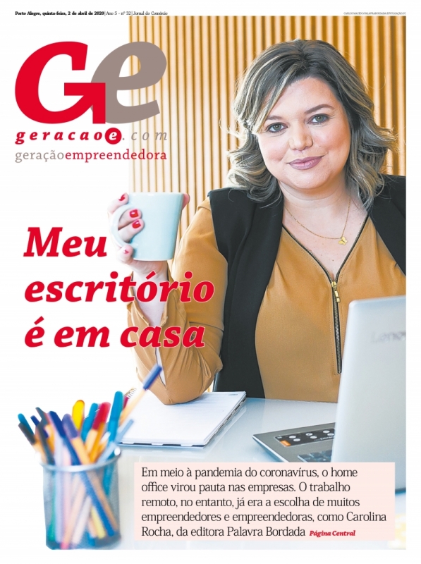Capa do GE do dia 02 de abril Foto: REPRODUÇÃO/JC