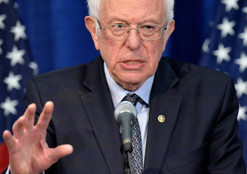 No discurso de despedida, Sanders bateu na tecla do acesso ao sistema de saúde