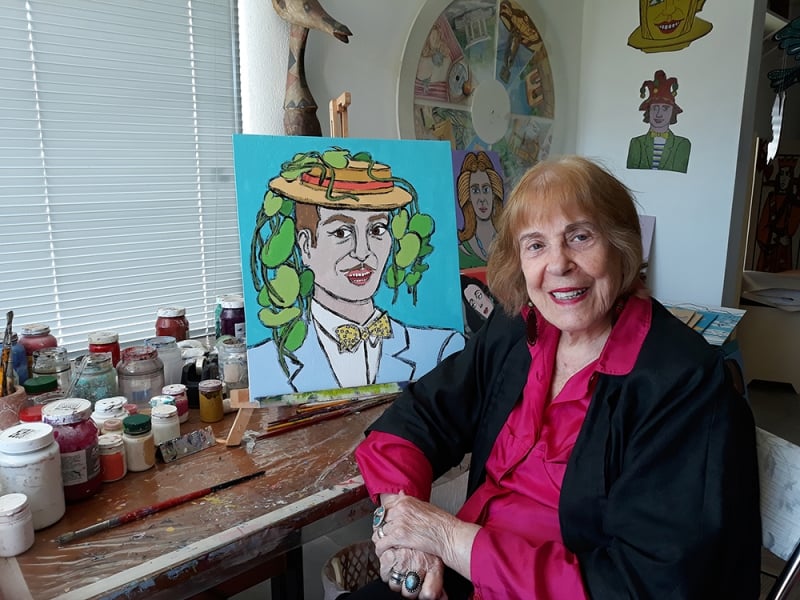 Artista completa 85 anos de vida e 65 deles dedicados às artes visuais