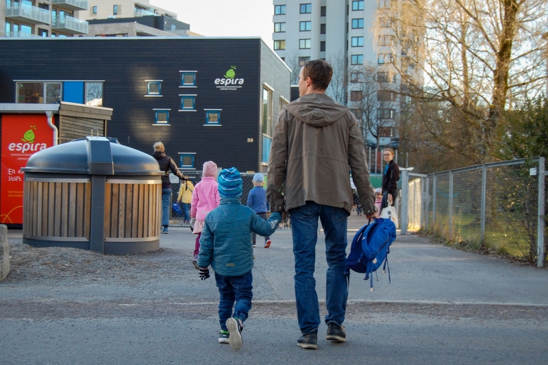 Na Noruega, jardins de infância e creches reabriram na segunda-feira