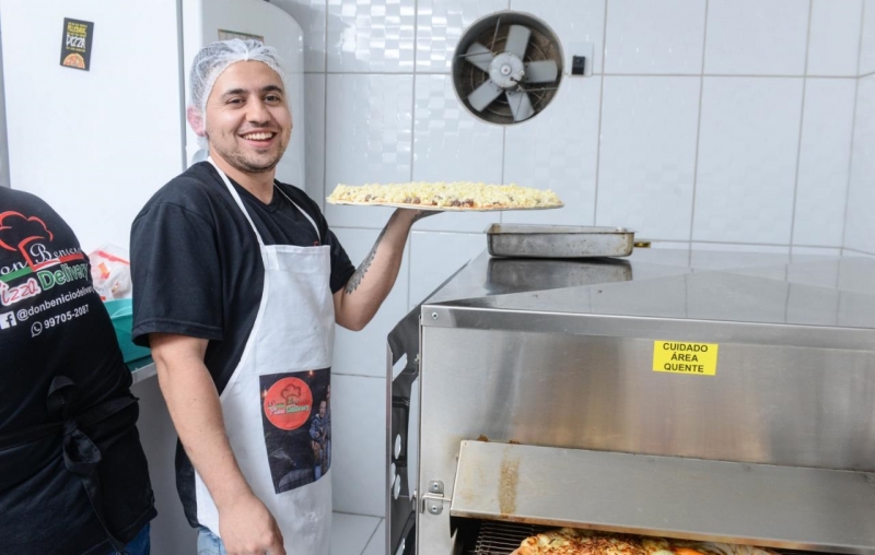 Souza adaptou a pizzaria Don Benício para enfrentar a crise 