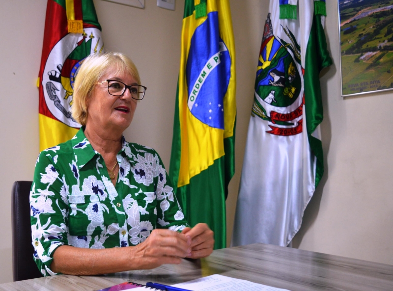 Margarete Ferrete, prefeita de Nova Santa Rita, é a nova presidenta da Granpal