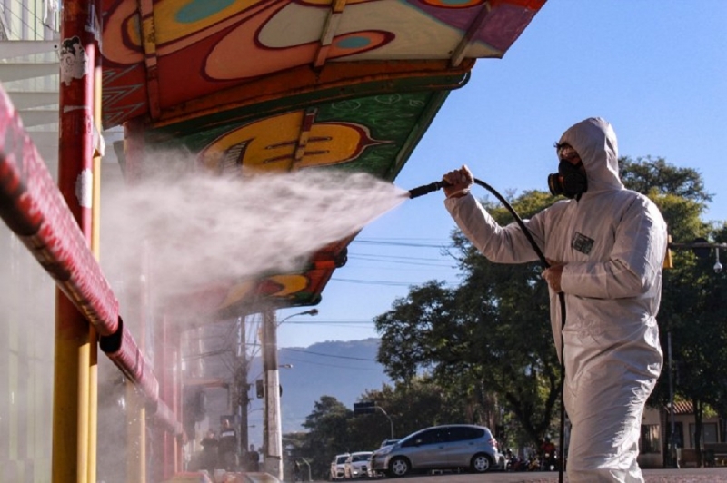 Prefeitura estima que três mil espaços foram higienizados desde março
