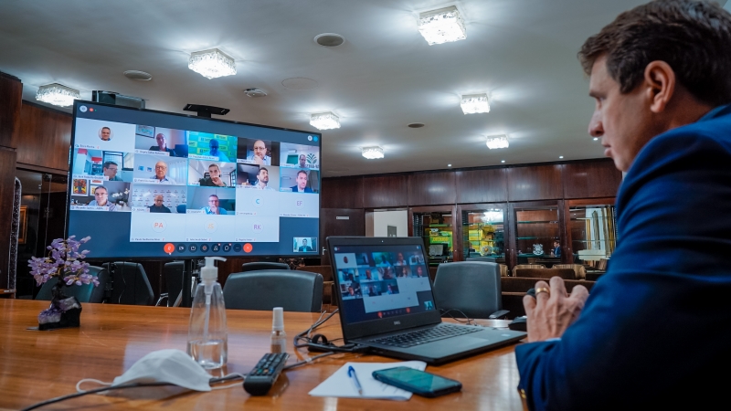 Reuniões de comissões e sessões plenárias deliberativas continuarão em ambiente virtual