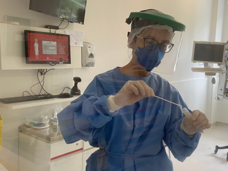 Kits para detecção da Covid-19 estão estocados em almoxarifado e vencem em maio