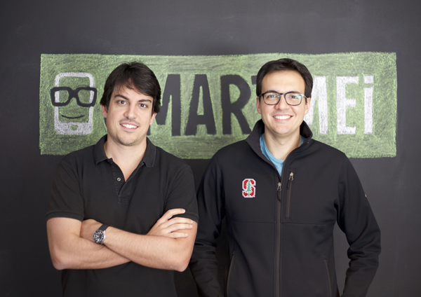 Marcello Picchi e  Carlos Dejavite, sócios da empresa Foto: SMARTMEI/DIVULGAÇÃO/JC