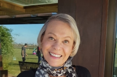 Salete Farias brindou seu aniversário em tarde de domingo ensolarado no Boulevard Laçador 