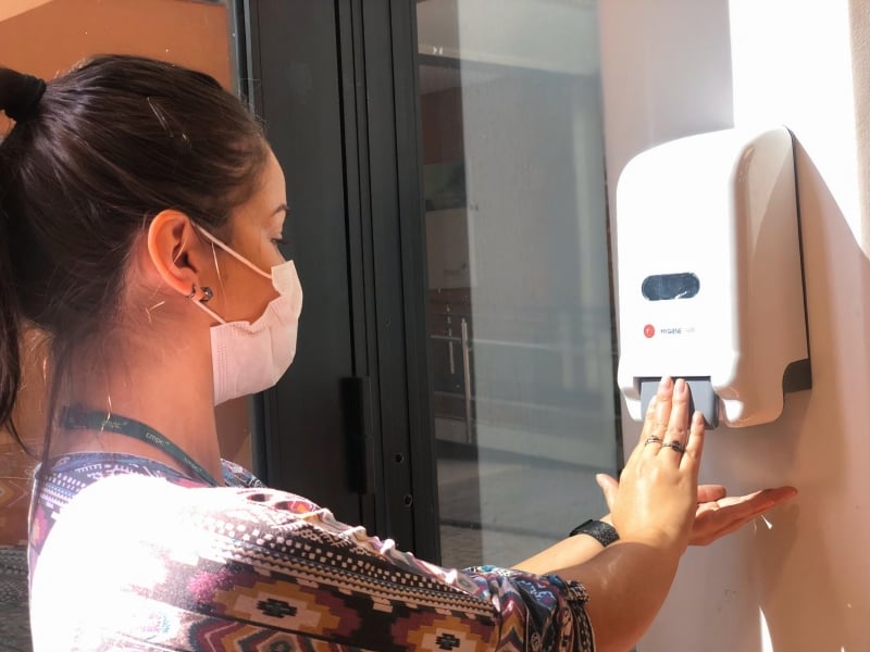 Além de doações, a CMPC implementou diversas medidas de prevenção como uso de álcool em gel