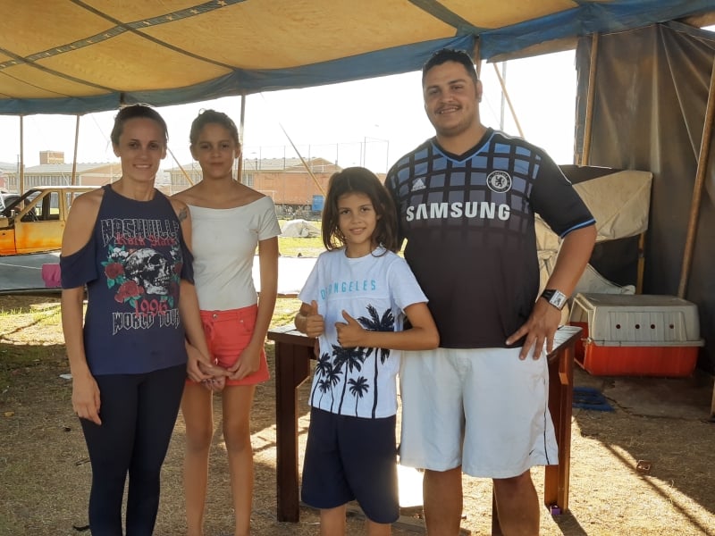 Fam&iacute;lia Bonaldo est&aacute; na s&eacute;tima gera&ccedil;&atilde;o de artistas circenses  Foto: Luka Pumes/Especial/JC