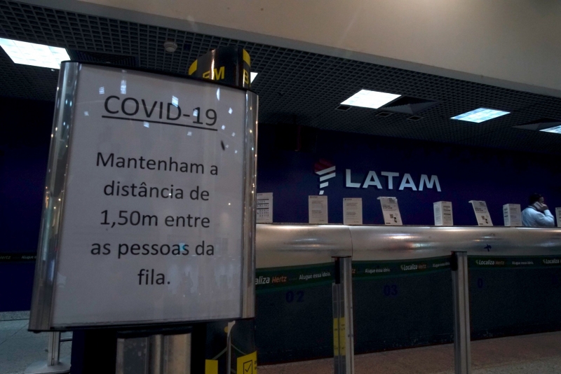 Sob impacto da Covid-19, Latam pediu recuperação nas operações do Chile, Peru, Colômbia, Equador e EUA