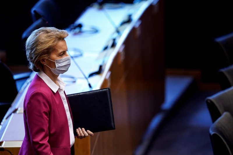Ursula von der Leyen apresentou o ambicioso plano aos 27 membros