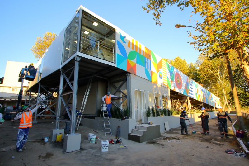 Gerdau, Ipiranga, Zaffari e Hospital Moinhos se uniram para erguer a unidade em tempo recorde