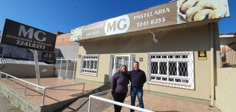 A pastelaria de Maria e Gilmar Piloti funcionou por 24 anos na Zona Sul de Porto Alegre, e a decisão de término causou comoção nas redes sociais Foto: ARQUIVO PESSOAL MG RESTAURANTE/DIVULGAÇÃO/JC