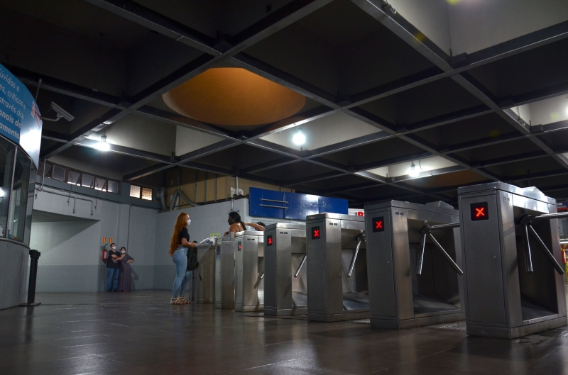 Duas bilheterias da Estação Mercado, em Porto Alegre, contam com a funcionalidade