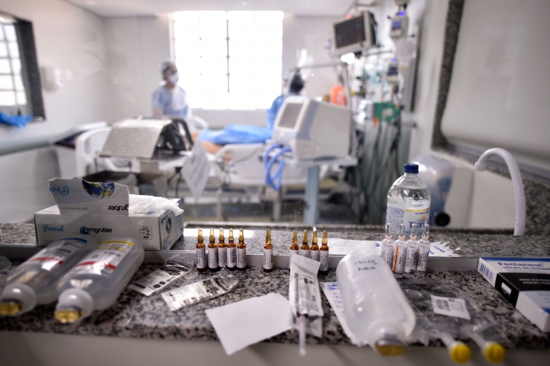 Entre os dias 9 e 16 de agosto, houve um aumento de 2,51% nas internações em UTI por Covid-19