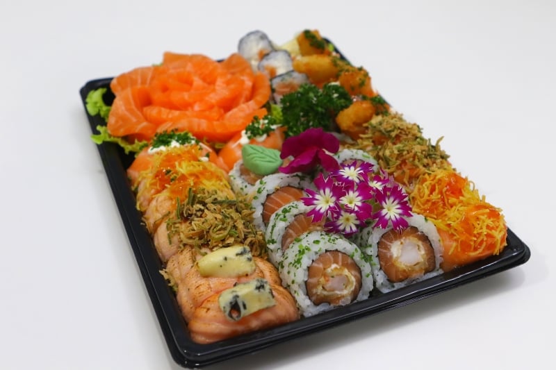 O Hachiban Sushi opera somente com delivery em Porto Alegre Foto: MARCO QUINTANA/JC