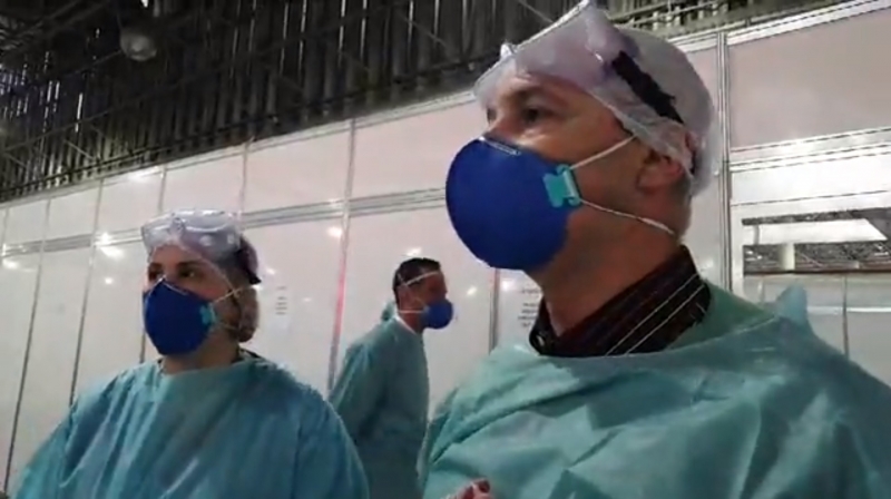 Deputados infringiram medidas sanitárias ao invadir o hospital em São Paulo