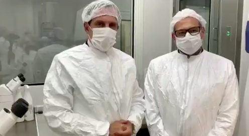 Doria fez o anúncio na sede do Instituto Butantan, com Dimas Covas, presidente da instituição