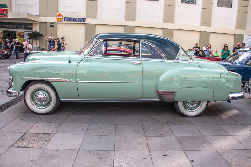 Evento no fim de semana terá exposição de carros antigos como o Chevrolet Bel Air 1951