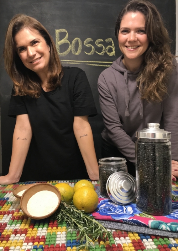 Liana Rigon e Viviane Nobre, da Bossa Feijoadinha Caseira Foto: Arquivo Pessoal/Divulga&ccedil;&atilde;o/JC