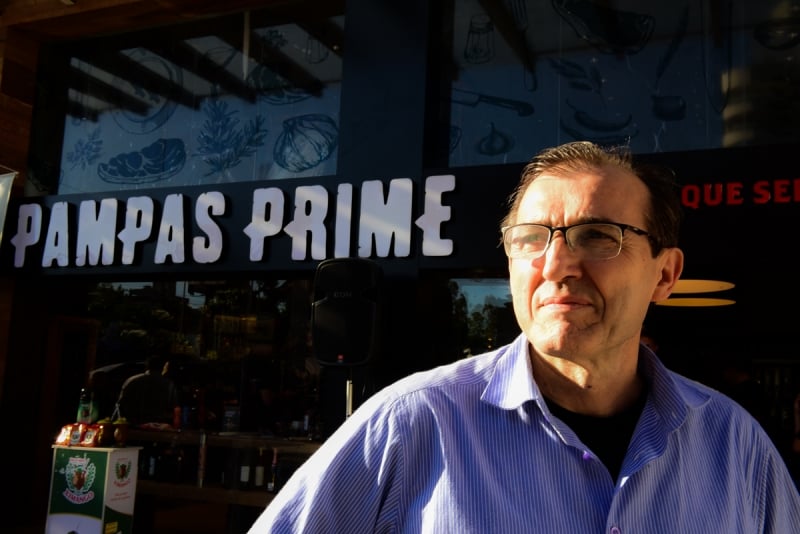 Volmir &Acirc;ngelo Carboni, da Pampas Prime, diz que o p&uacute;blico est&aacute; mais cuidadoso com a proced&ecirc;ncia dos cortes e passou a preparar mais churrasco em casa, o que para ele foi positivo Foto: PAMPASPRIME/DIVULGA&Ccedil;&Atilde;O/JC