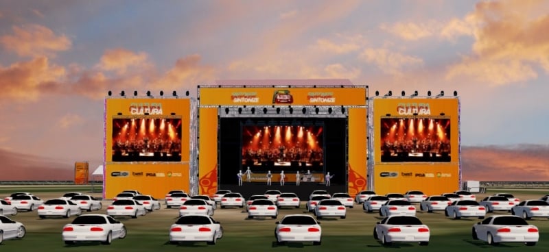 Poa Drive-In Show será realizado no anfiteatro Pôr do Sol, a partir de 27 de junho