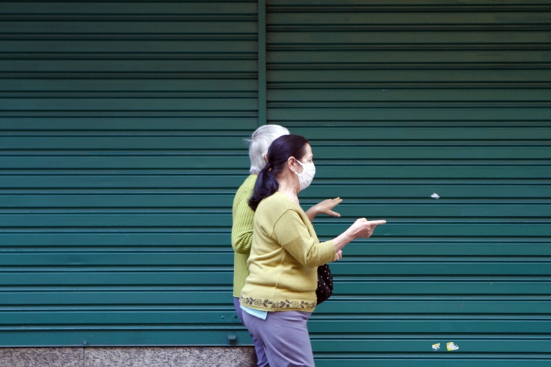 Região de Santa Maria teve piora em um dos indicadores e voltou para a bandeira vermelha