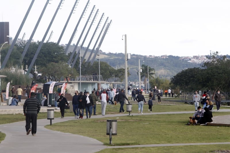 Parque da Orla 1, à beira do Guaíba, será interditado a partir deste sábado por 15 dias