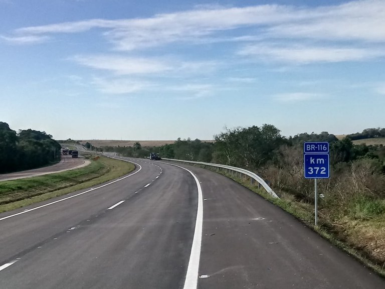 Entrega marca a conclusão de 40% da pista dupla da rodovia 