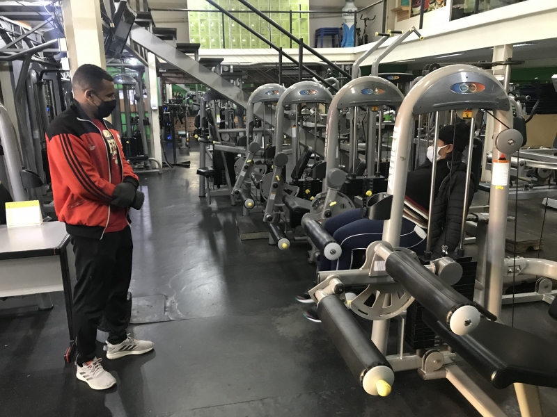 Academias, como a Alternativa, no bairro Santana, estão sem funcionar há mais de 30 dias