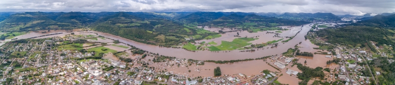 Rio Taquari chegou a 20,27 metros e atingiu cerca de 700 residências