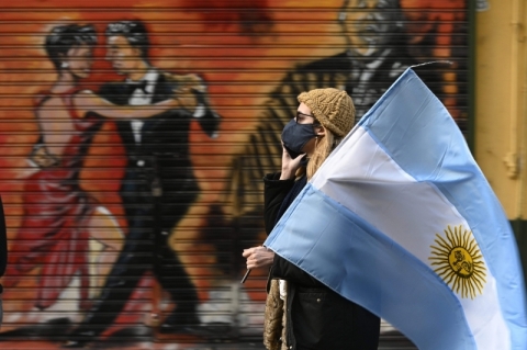Argentina ultrapassa os 100 mil casos confirmados de�Covid-19