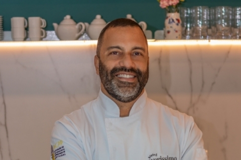 O chef Fernando Gadelha prioriza a cozinha afetiva