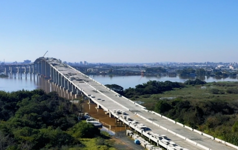 Obra da estrutura com 12,3 km de extensão está quase pronta