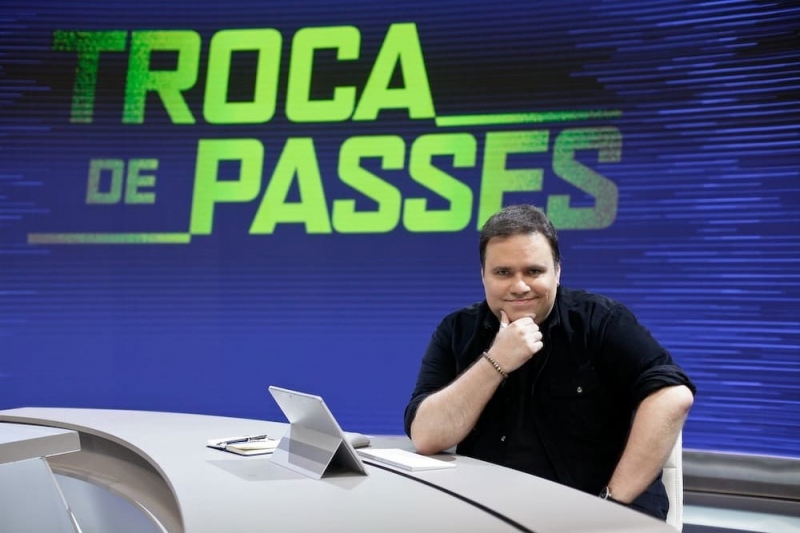 Rodrigues apresentava o programa Troca de Passes, no SporTV