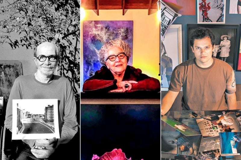 Luiz Carlos Felizardo, Jaqueline Joner e Tiago Coelho relatam modos artísticos e documentais