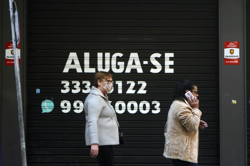 O preço médio de locação comercial em Porto Alegre em dezembro de 2020 girou em torno de R$ 30,64/m²