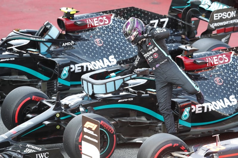 Em seis corridas nesta temporada de 2020, a Mercedes conquistou seis pole positions