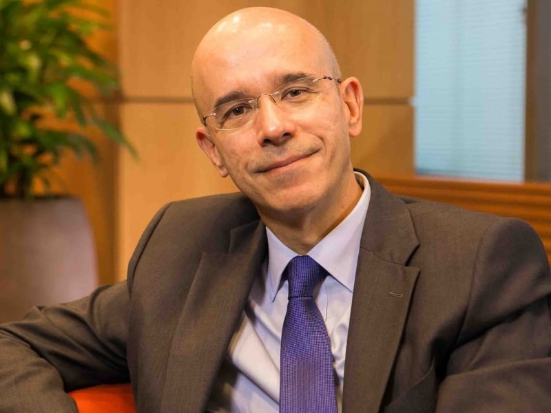 Sérgio Rial, do Banco Santander, participa do Moinhos Talks
(Foto: Maurício Cassano/Divulgação/JC) Economia e saúde
