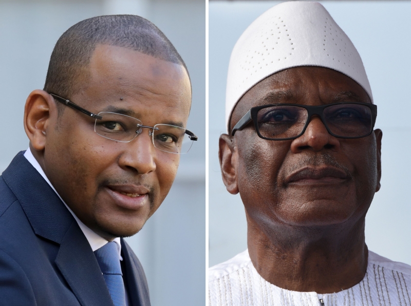 Primeiro-ministro, Boubou Cissé, e presidente, Ibrahim Boubacar Keita, foram detidos por militares amotinados