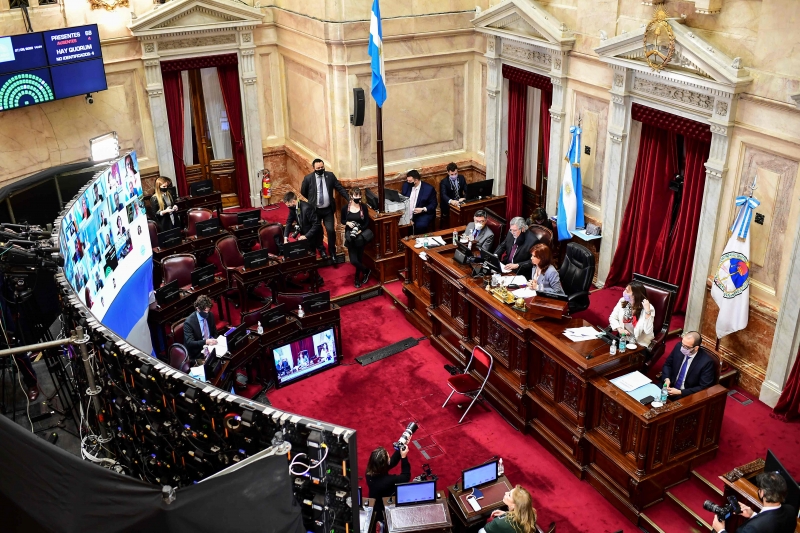 Senadores conservadores denunciam que esta reforma serviria, na verdade, para livrar a vice-presidente Cristina Kirchner de suas acusações