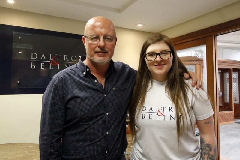 Alvaro Belini da Rosa e Rafaela Rosa